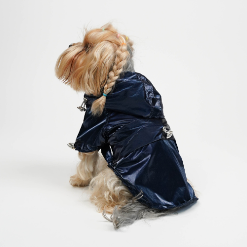 LUXE SHELLD YAĞMURLUK LACİVERT - Görsel 3
